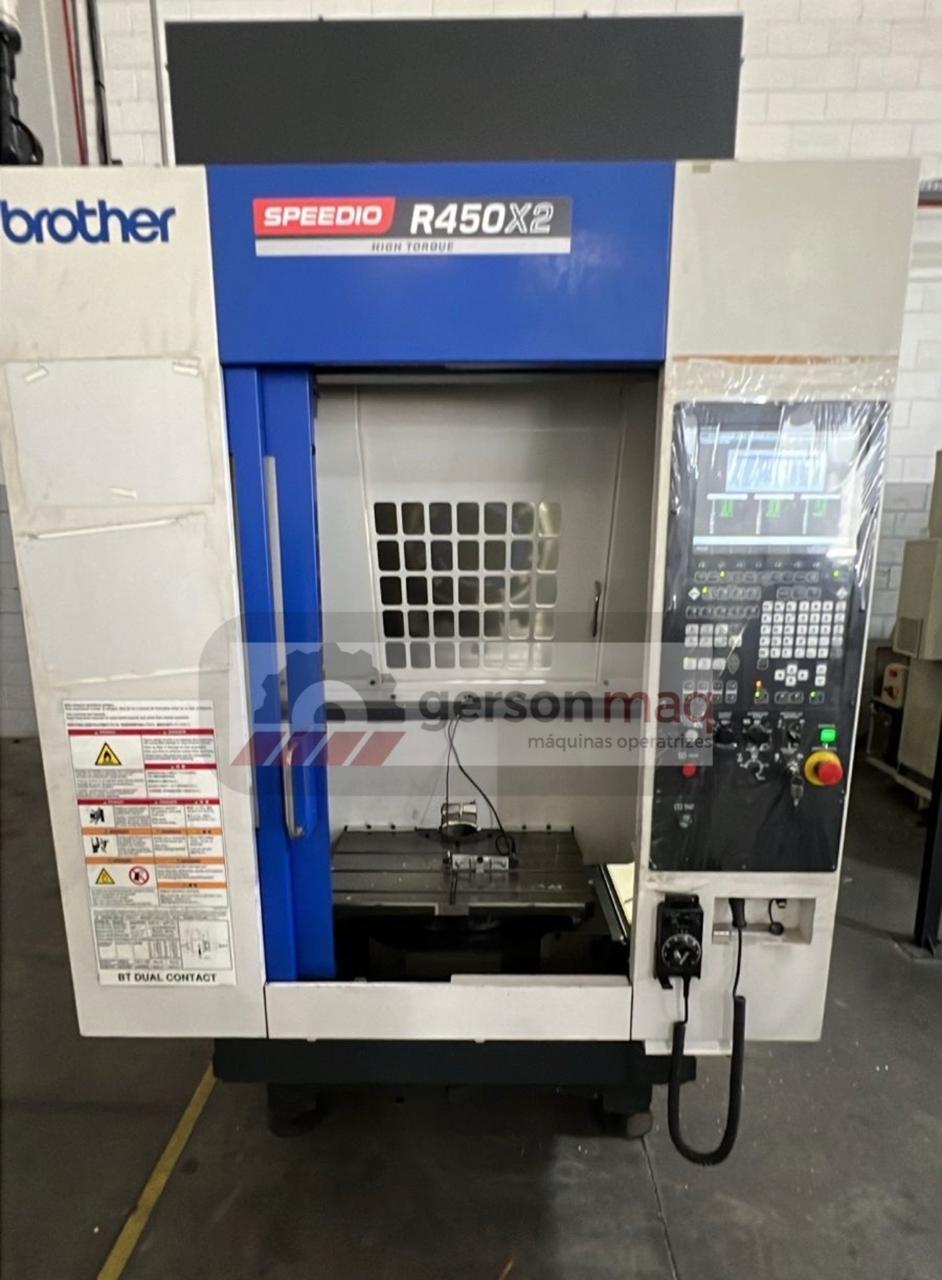 CENTRO DE USINAGEM BROTHER DUPLO PALLET R450X2 - ANO 2019