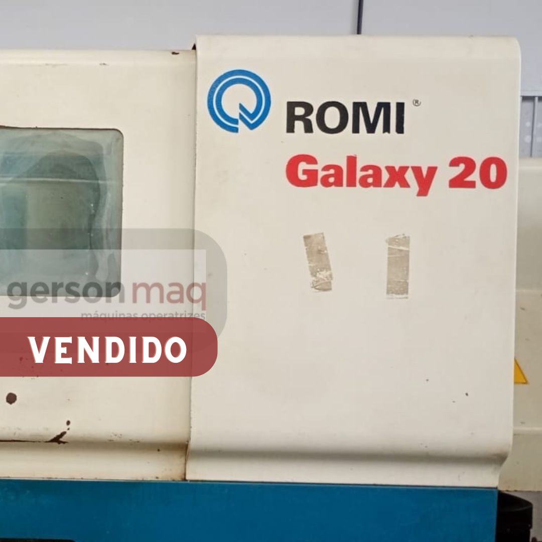 TORNO CNC ROMI GALAXY 20 FANUC  2001