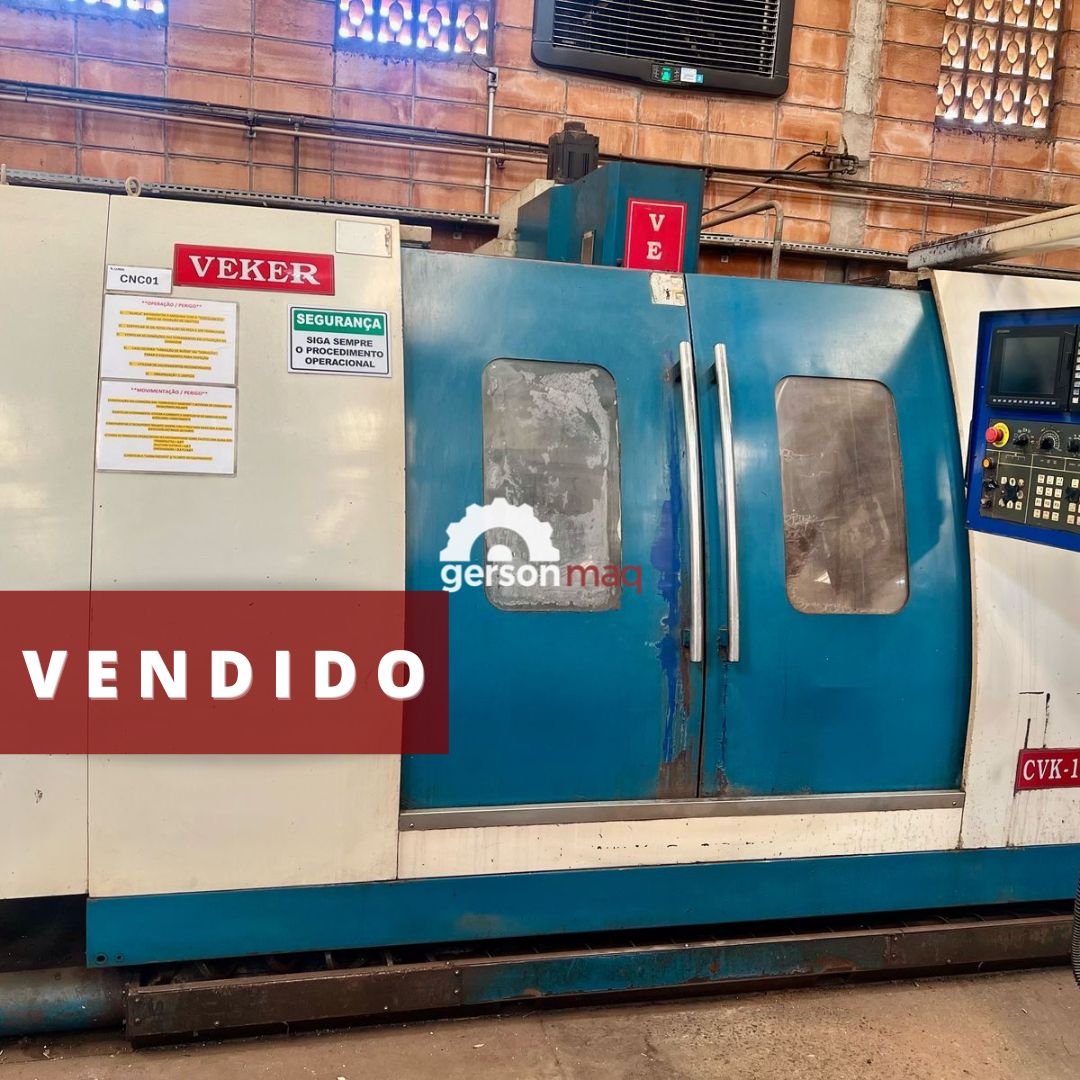 CENTRO DE USINAGEM VEKER CVK-1500 - ANO 2009 - UNICO DONO