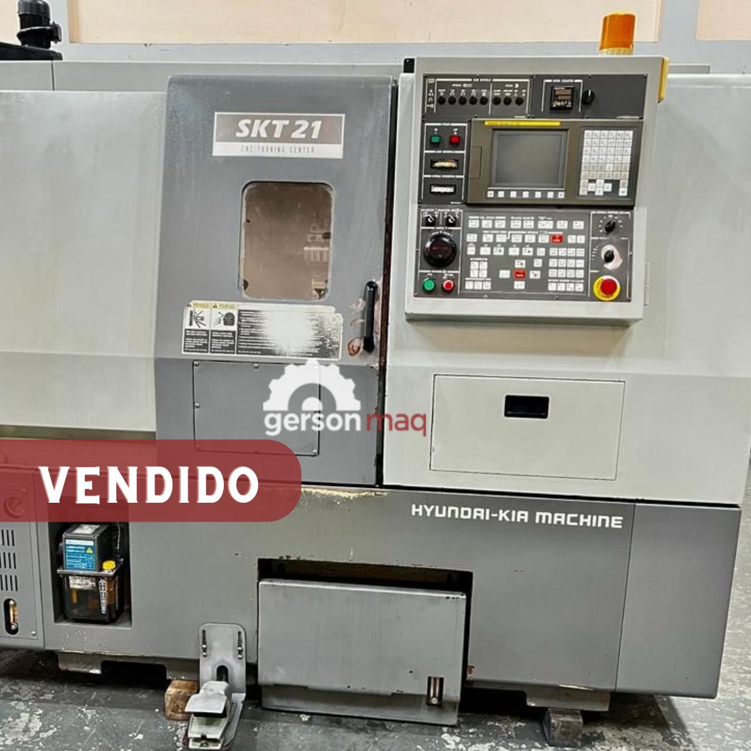 TORNO CNC HYNDAI SKT-21 ANO 2006
