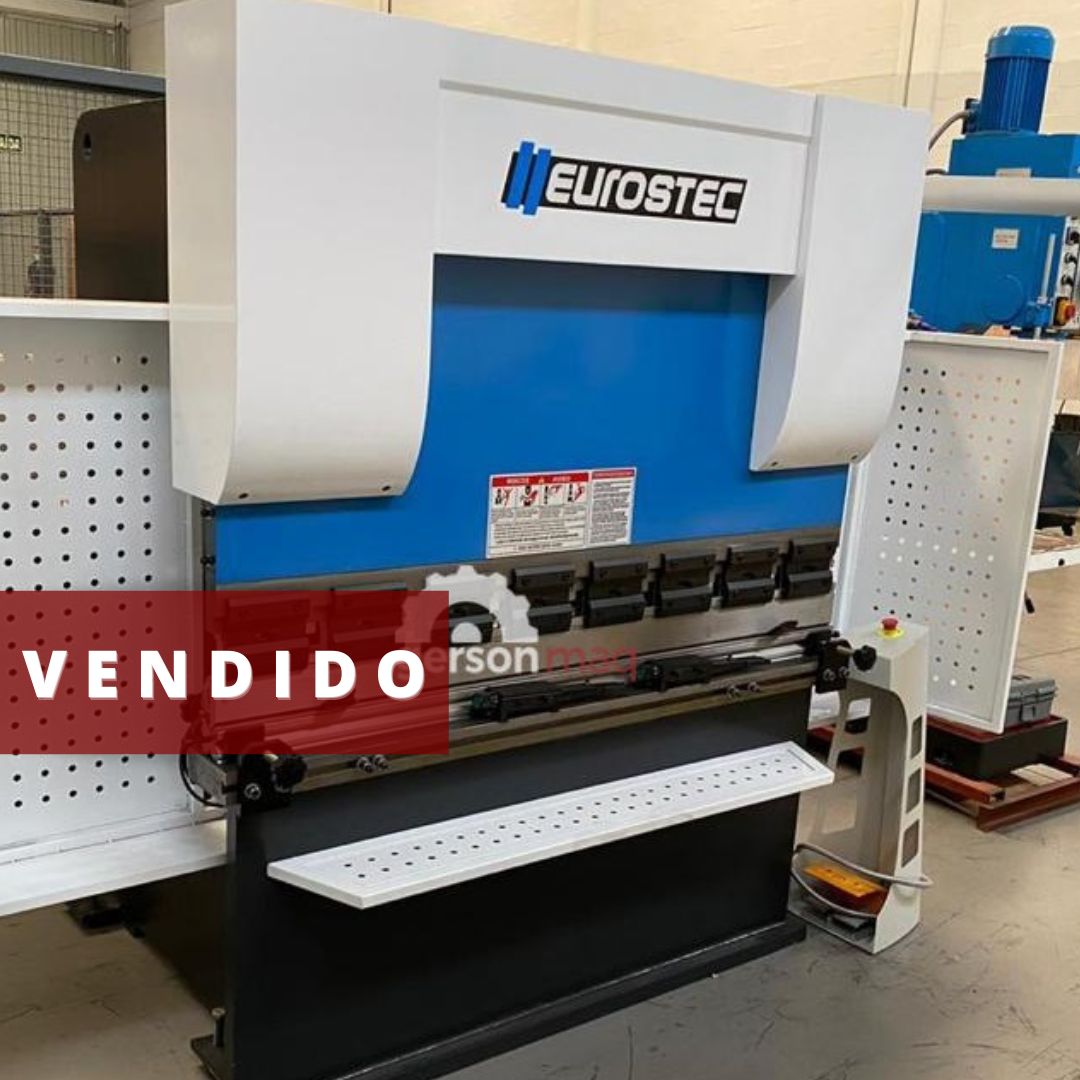 DOBRADEIRA HIDRAULICA EUROSTEC EURO 63/1600 NC ANO 2021