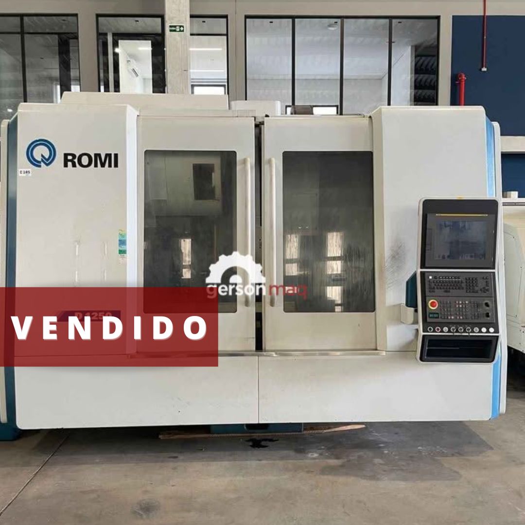CENTRO DE USINAGEM ROMI D1250 ANO 2021 - COM QUARTO EIXO