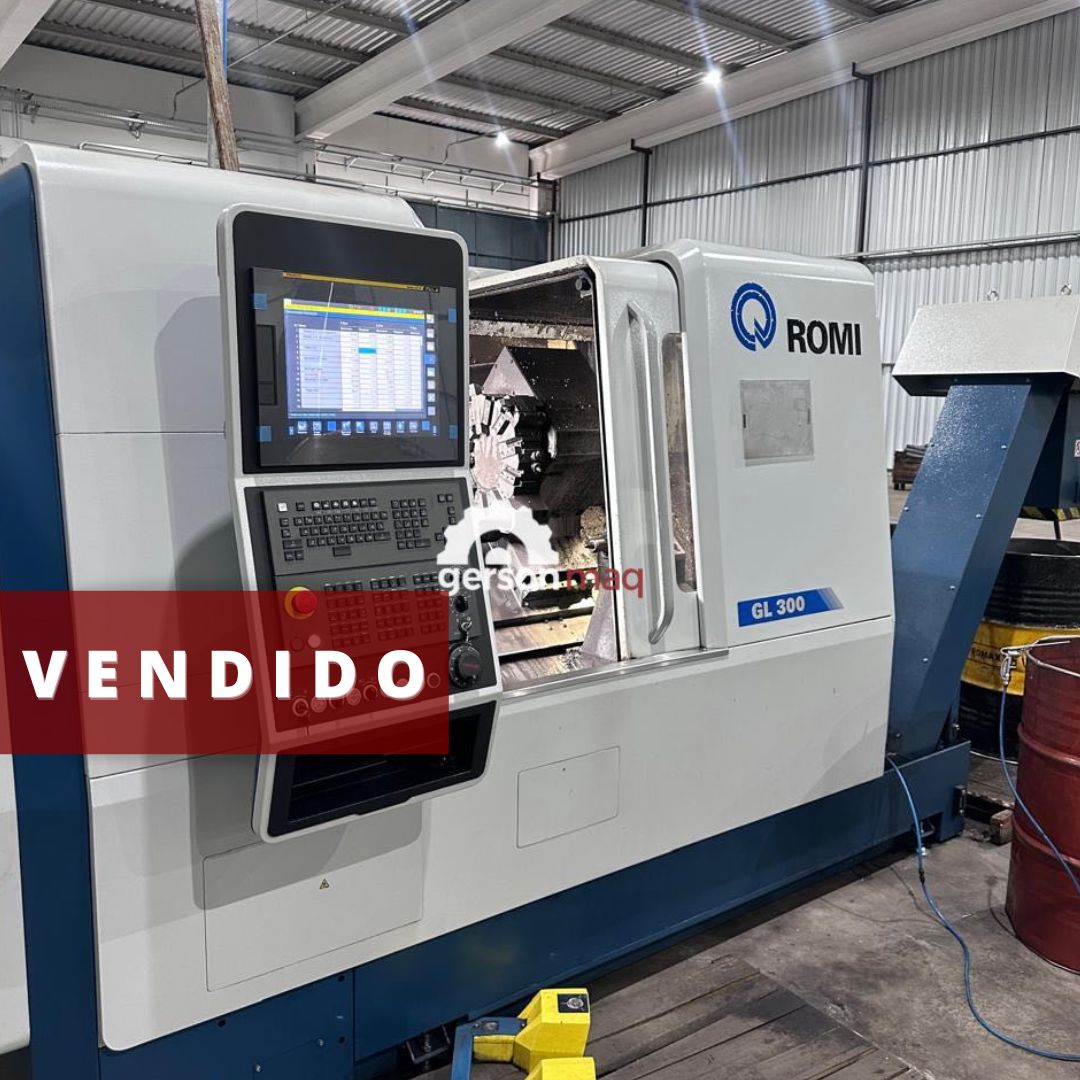 TORNO CNC ROMI GL300 T - ANO 2025 - POUCAS HORAS
