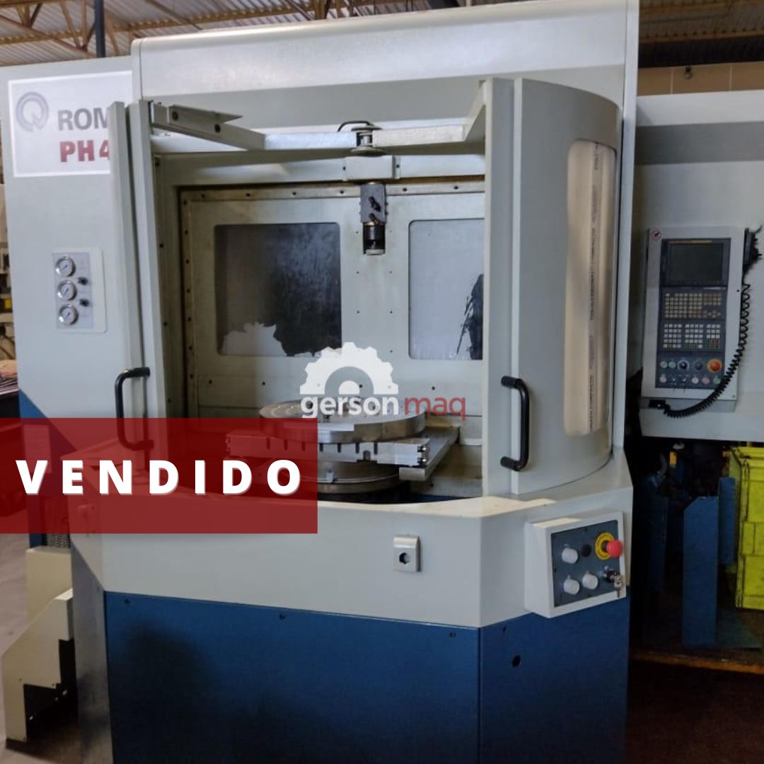 CENTRO DE USINAGEM HORIZONTAL ROMI PH400 DUPLO PALLET ANO 2004