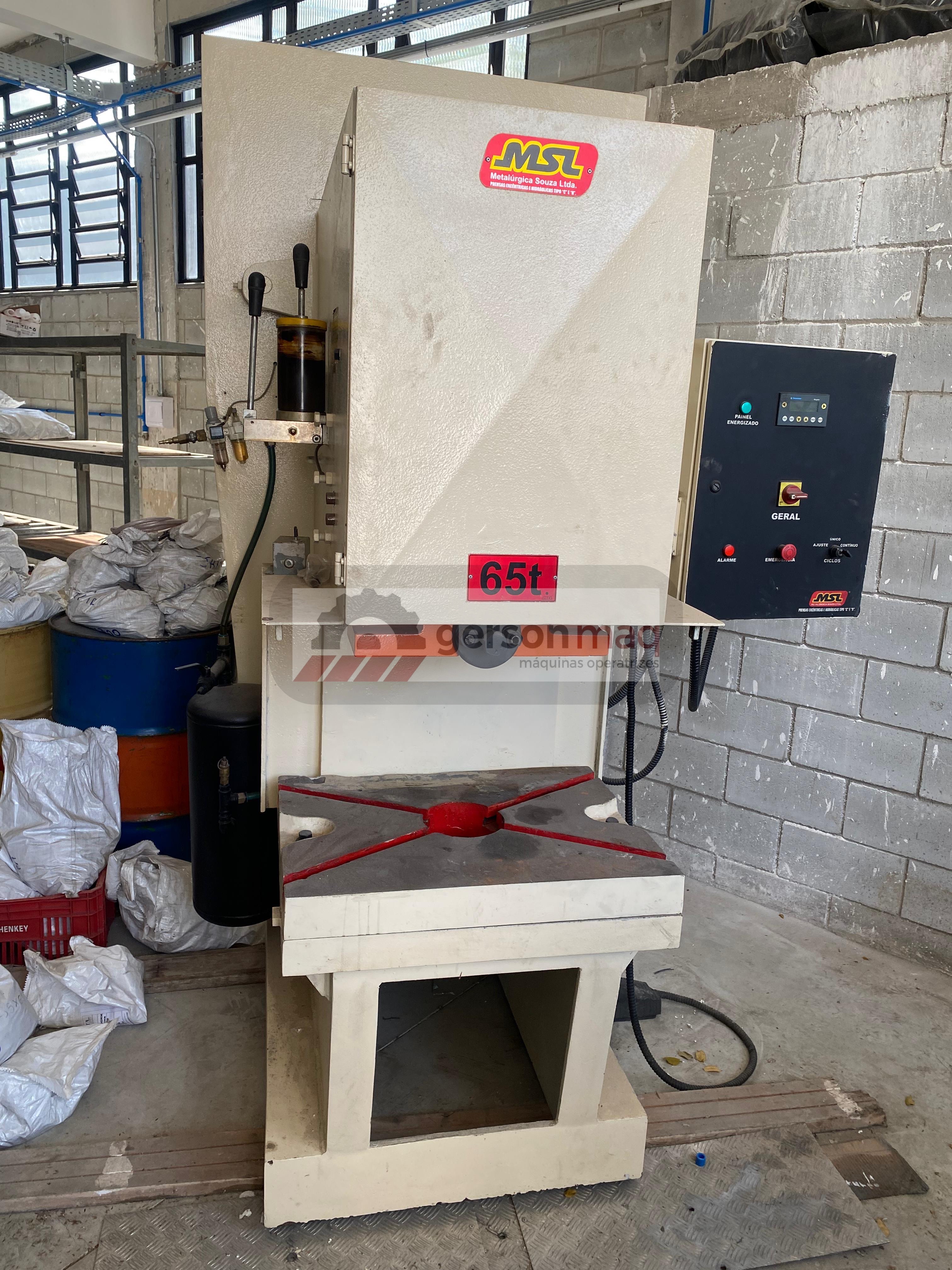 PRENSA EXCENTRICA MSL 65 TON