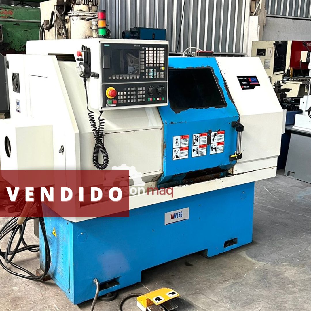 TORNO CNC WESS CK500 ANO 2021