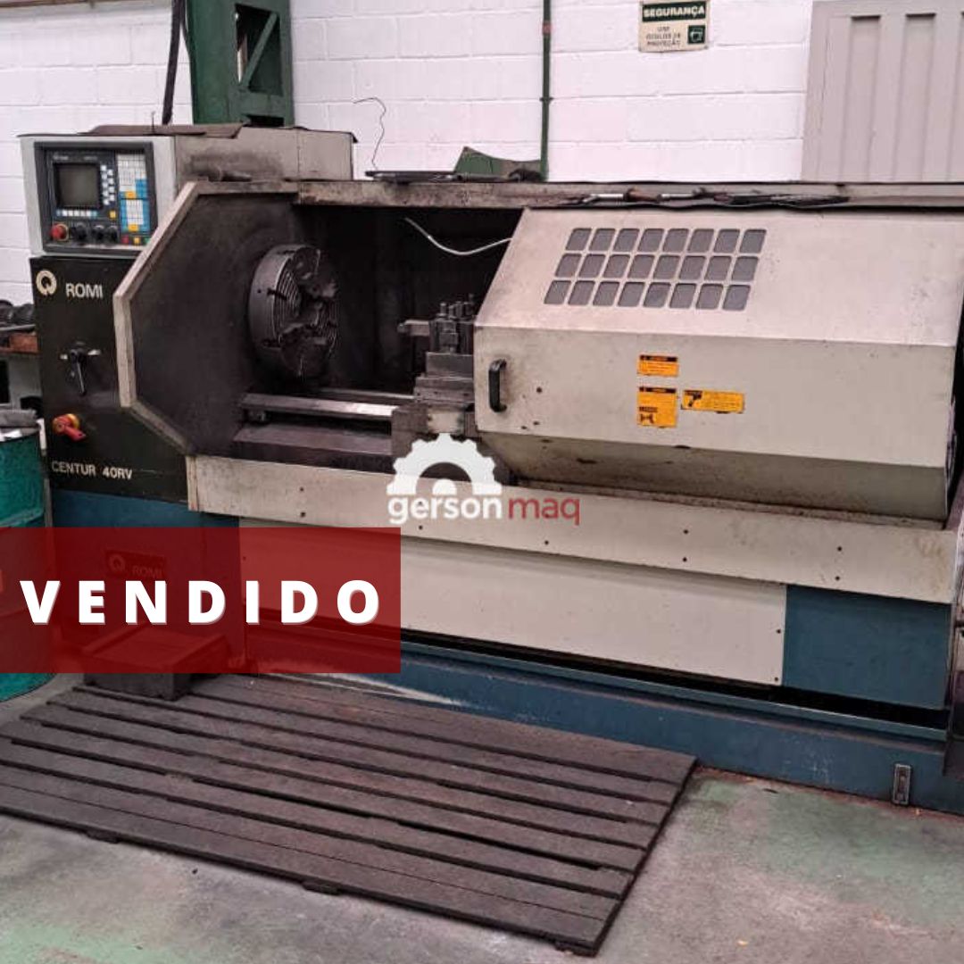 TORNO CNC ROMI CENTUR 40RV