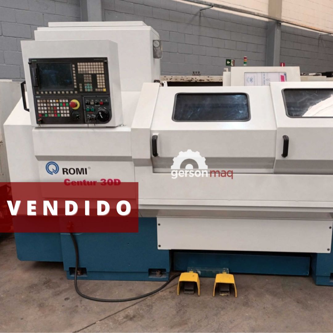 TORNO CNC ROMI CENTUR 30 D - ANO 2015 - PLACA HIDRAULICA