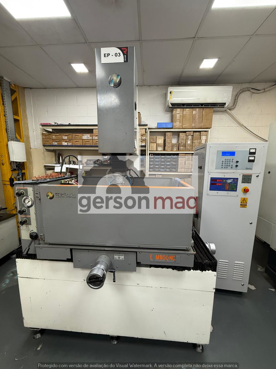 ELETROEROSÃO DE PENETRACAO - CHARMILLES ENGEMAQ - EDM 800 NC