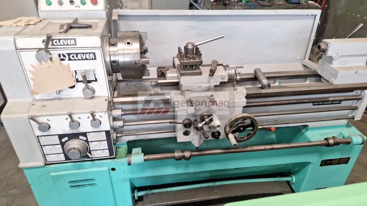 TORNO MECANICO CLEVER L1640 - 410 X 1000 mm
