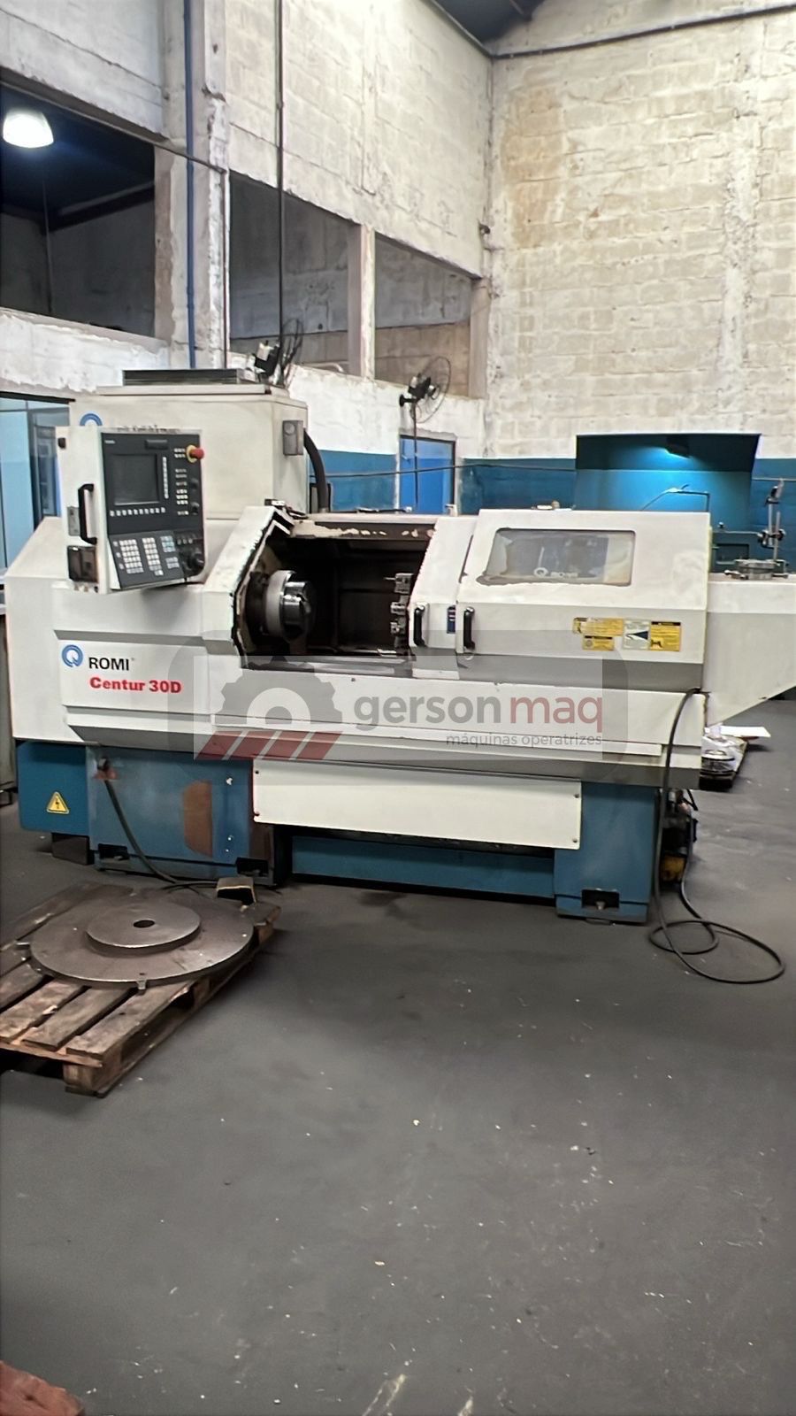TORNO CNC ROMI CENTUR 30D - ANO 2011