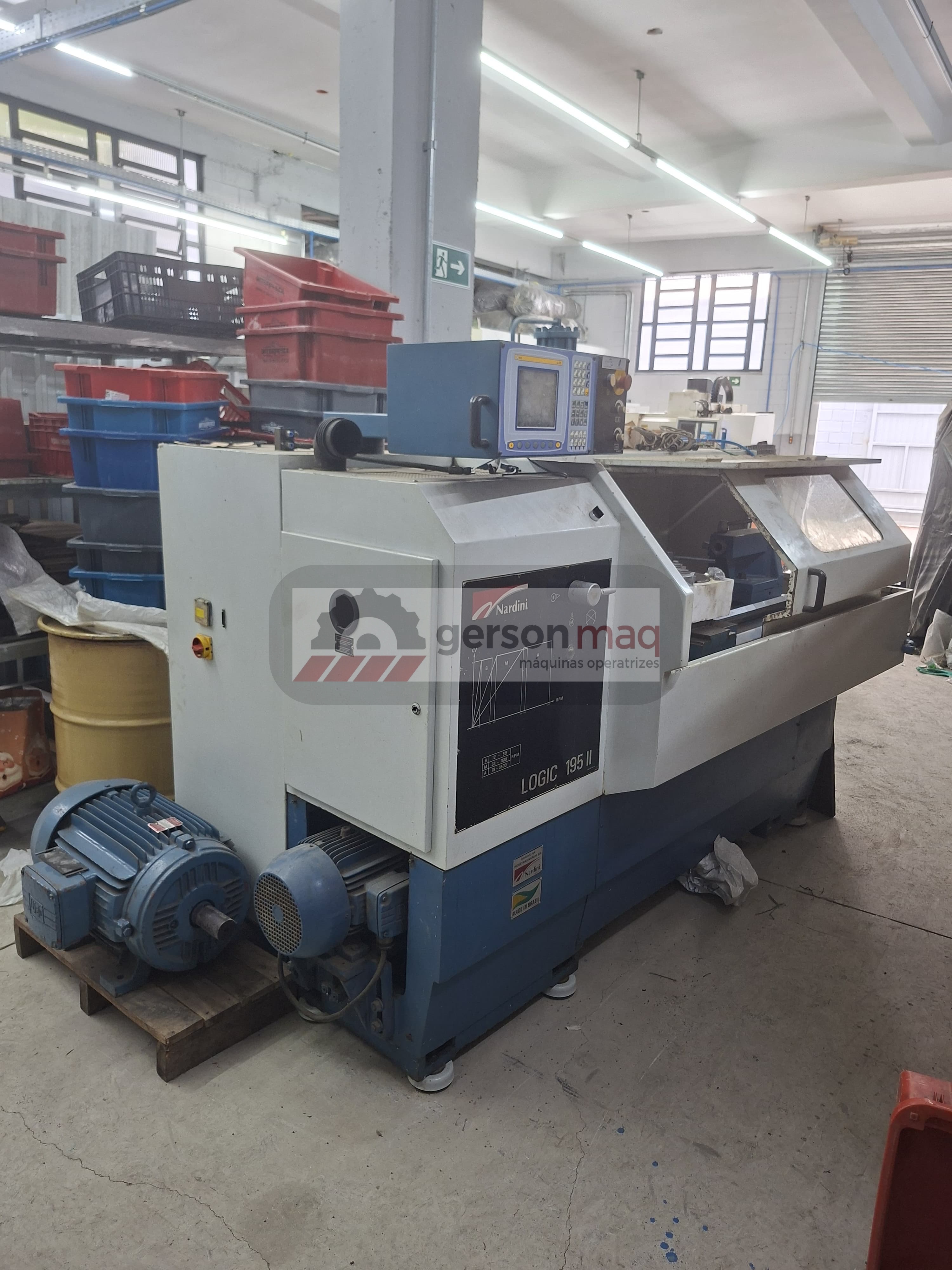 TORNO CNC NARDINI LOGIC 195 II  - COMANDO MCS