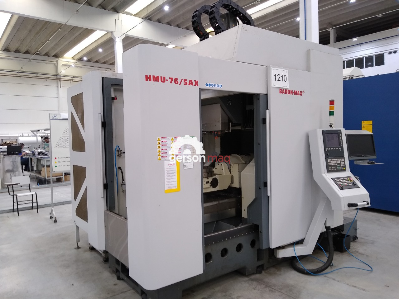 CENTRO DE USINAGEM 5 EIXOS BARON MAX HMU-76/5AX ano 2014