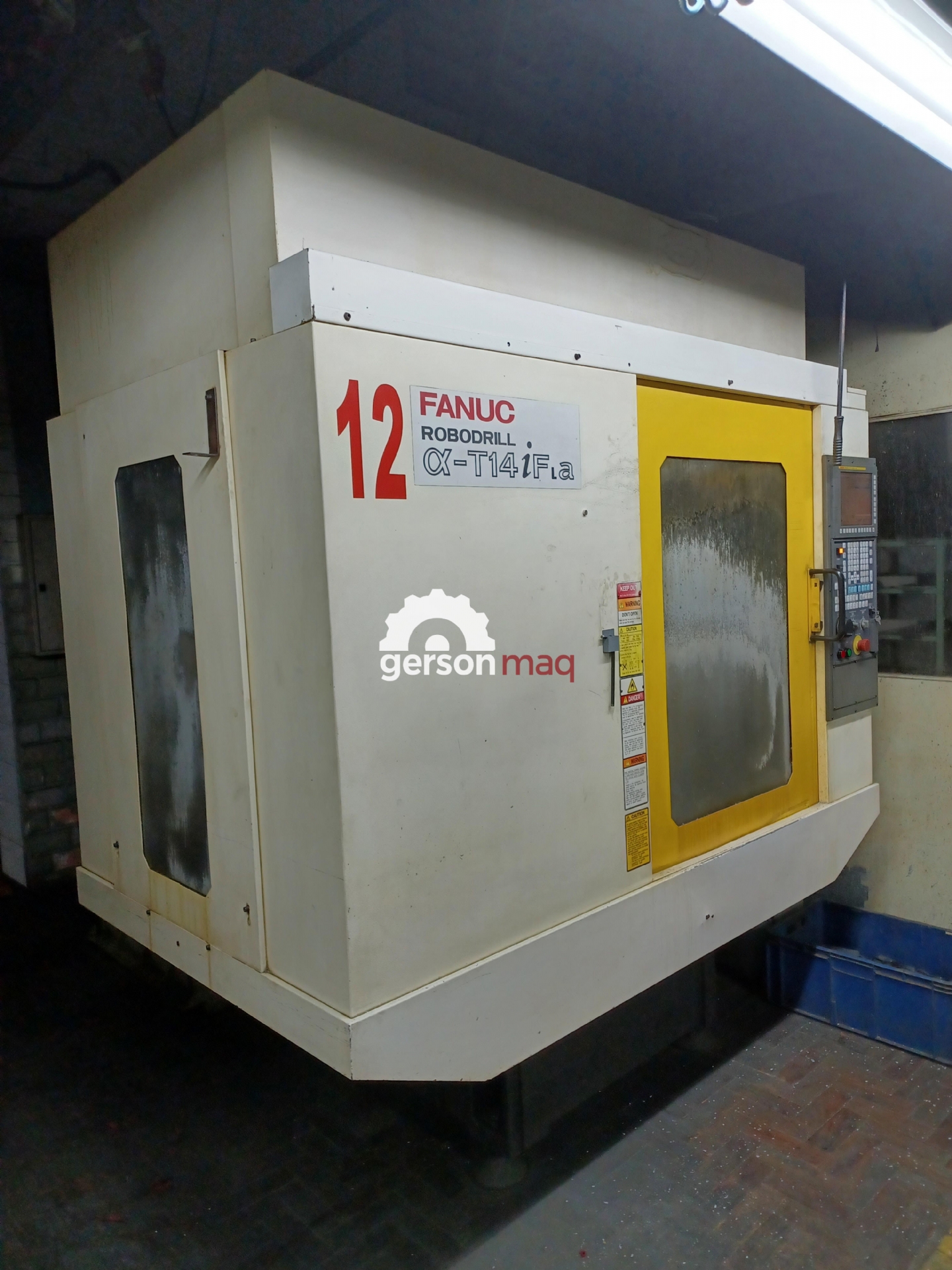 CENTRO DE USINAGEM FANUC ROBODRILL T14I-FLA ano 2010