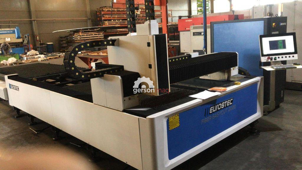 CORTE A LASER FIBRA OPTICA EUROSTEC MOD EASYCUT 3000 WATTS ANO 2020 RETROFITADA
