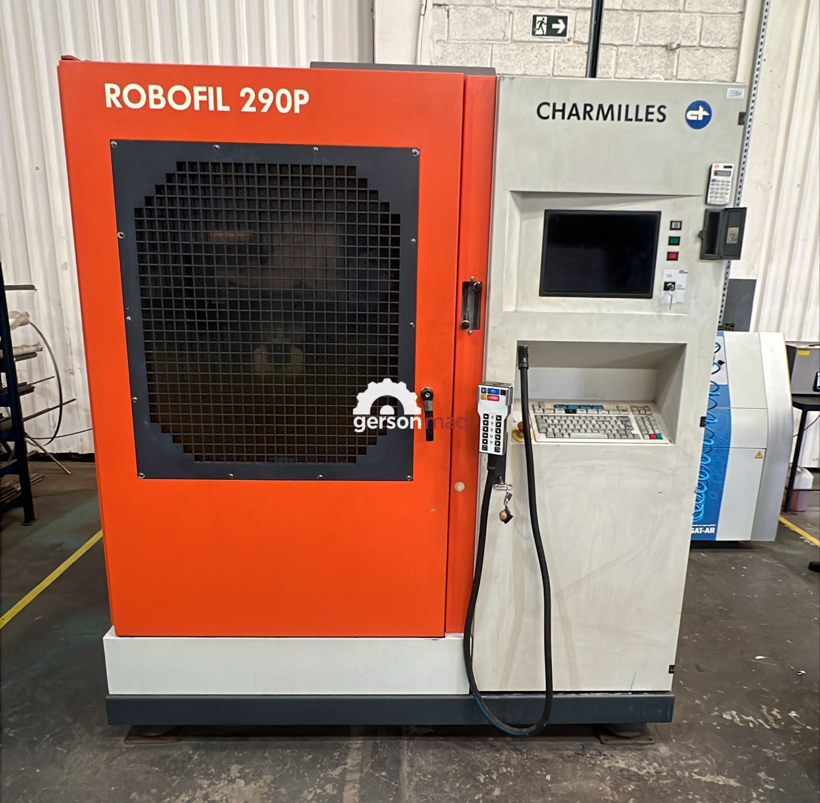 ELETROEROSAO A FIO AGIE CHARMILLES ROBOFIL 290 - ANO 2001