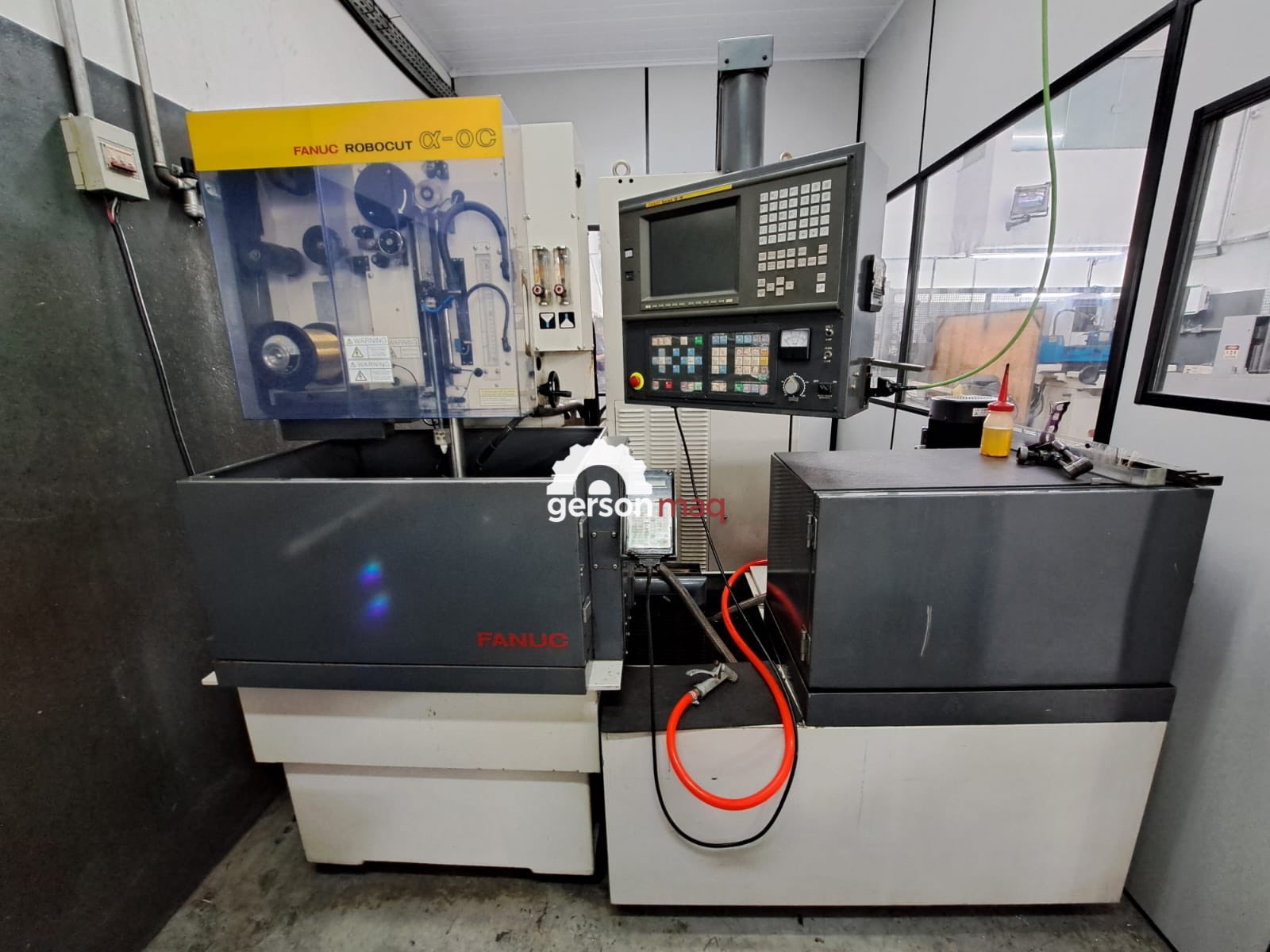 ELETROEROSAO A FIO FANUC ALPHA OC - ANO 1997