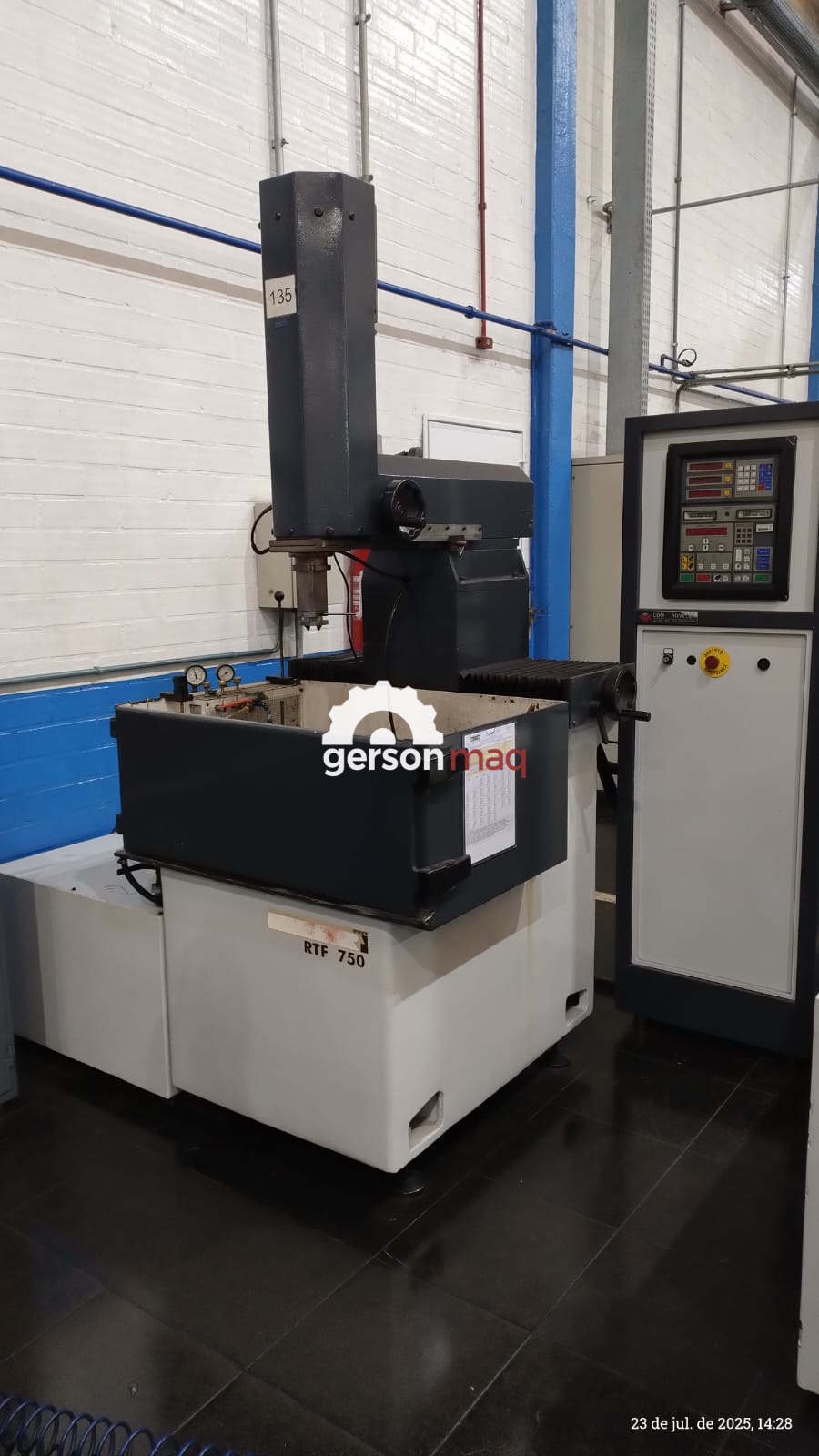 ELETROEROSAO A PENETRACAO RESITRON RTF750