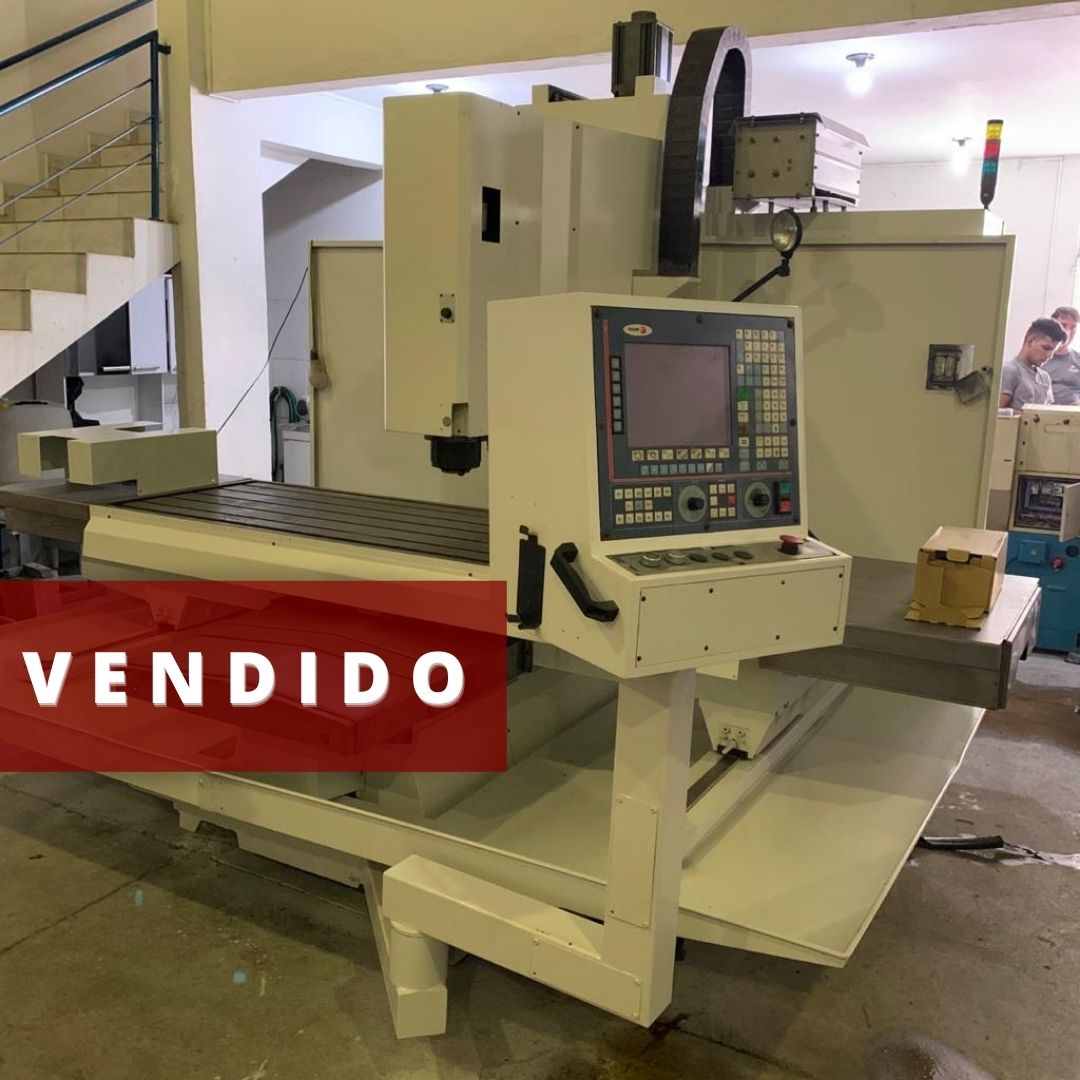 FRESADORA CNC MARCA SUNLIKE M8 X-2000 mm REFORMADA