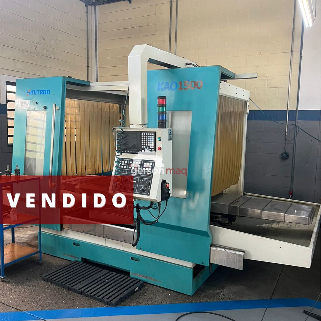 FRESADORA CNC SINITRON KAO1500 ano 2006 - EXCELENTE ESTADO