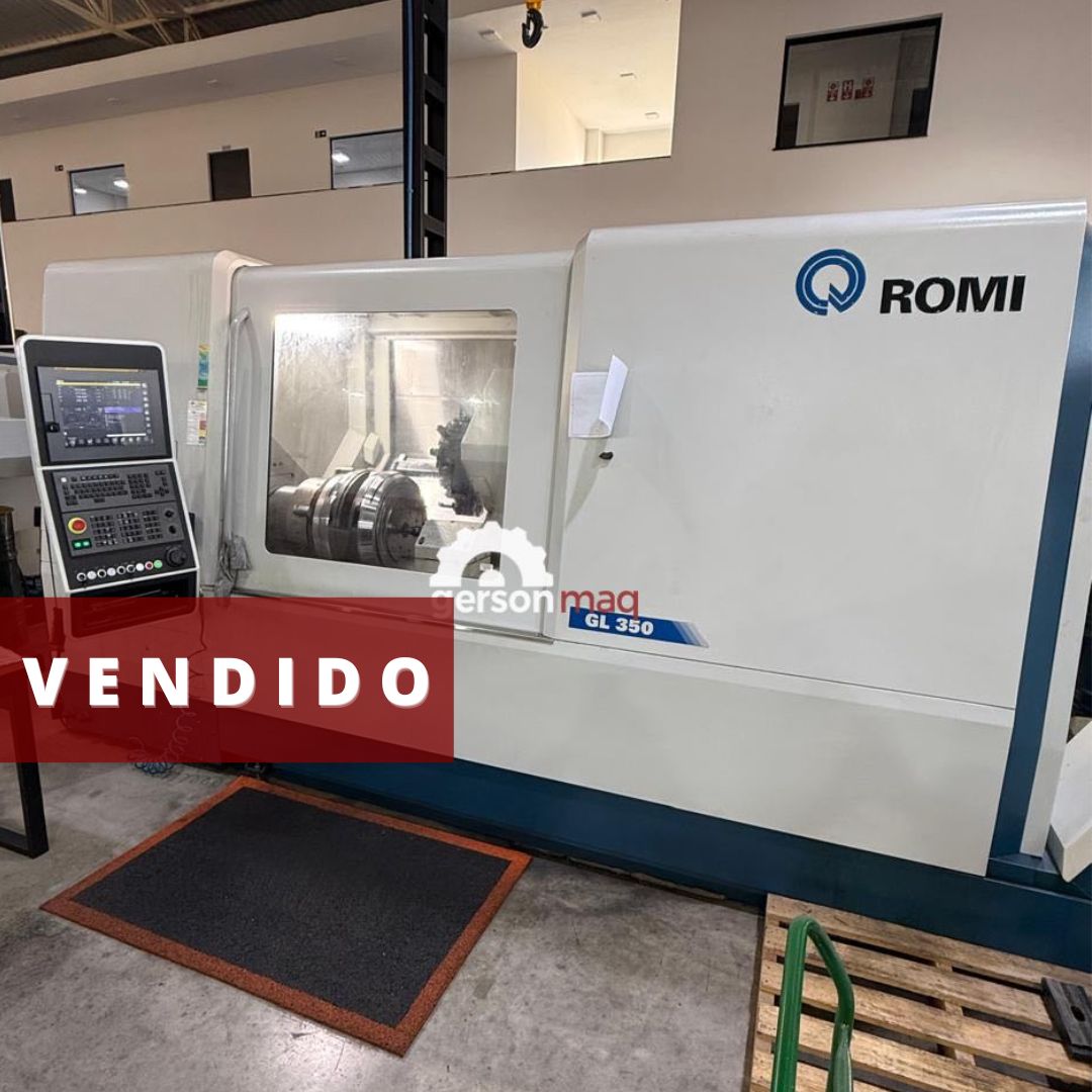TORNO CNC ROMI GL350 - ANO 2023 - 1500 HRS