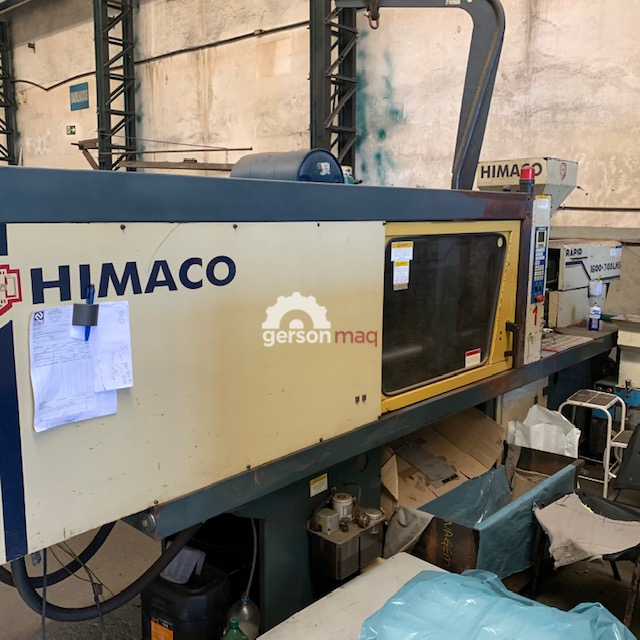 INJETORA DE PLASTICO HIMACO RAPID 1600 - 740 LHS CAP 160 TON