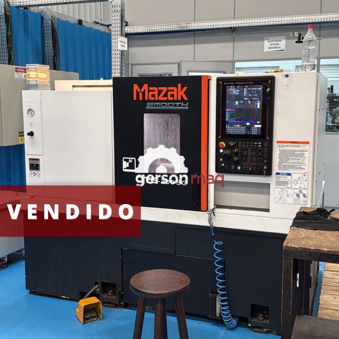 TORNO CNC MAZAK QTE 200 SG - SEMI NOVA