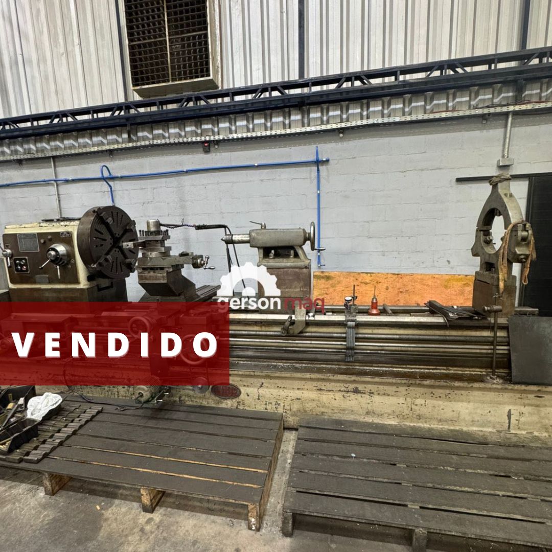 TORNO MECANICO ROMI MKDII - 1300 X 3000 mm - JOYSTICK