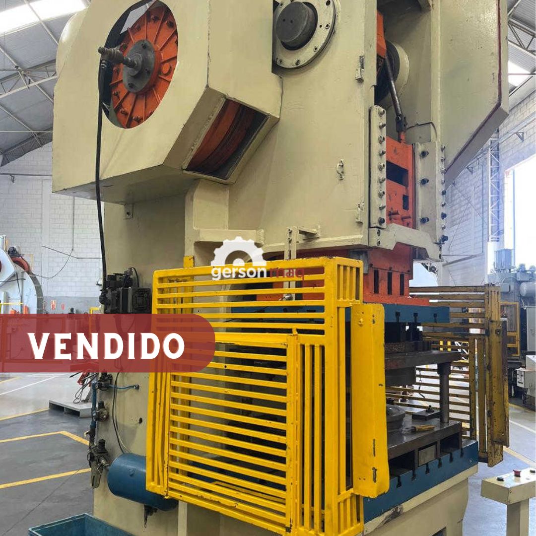 PRENSA EXCENTRICA FREIO FRICCAO JUNDIAI 200 TON - MOD TCI 200 F6