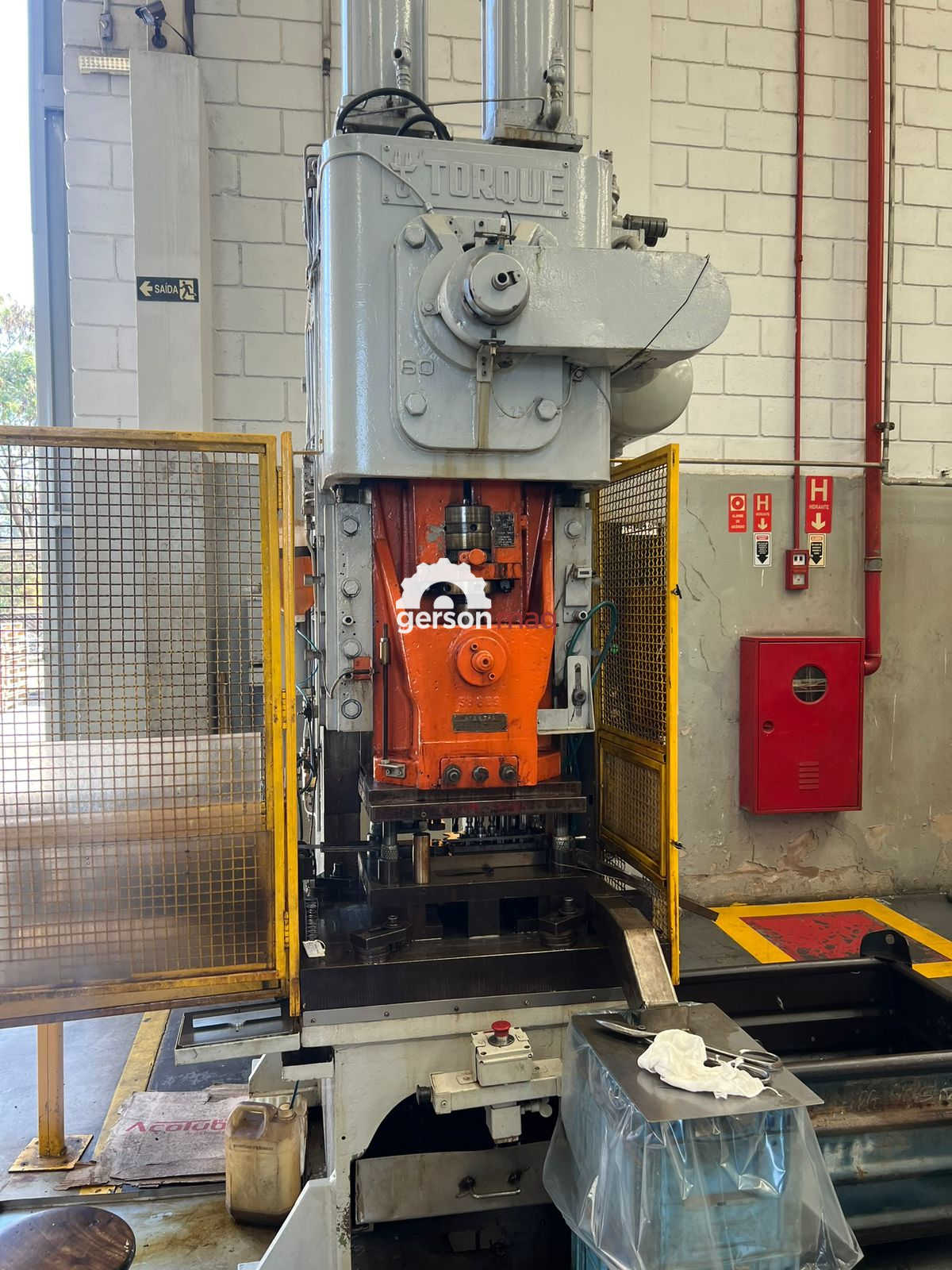 PRENSA EXCENTRICA MARCA TORQUE 60 TON