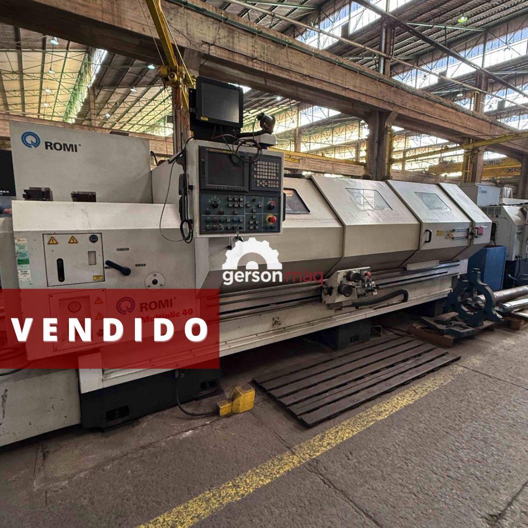 TORNO CNC MULTIPLIC 40 - 585 x 3000 MM - 2008