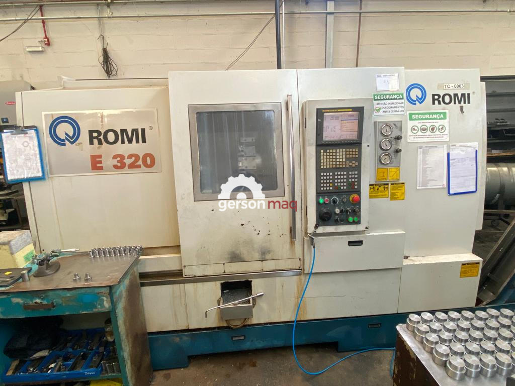 TORNO CNC ROMI E320 ANO 2007