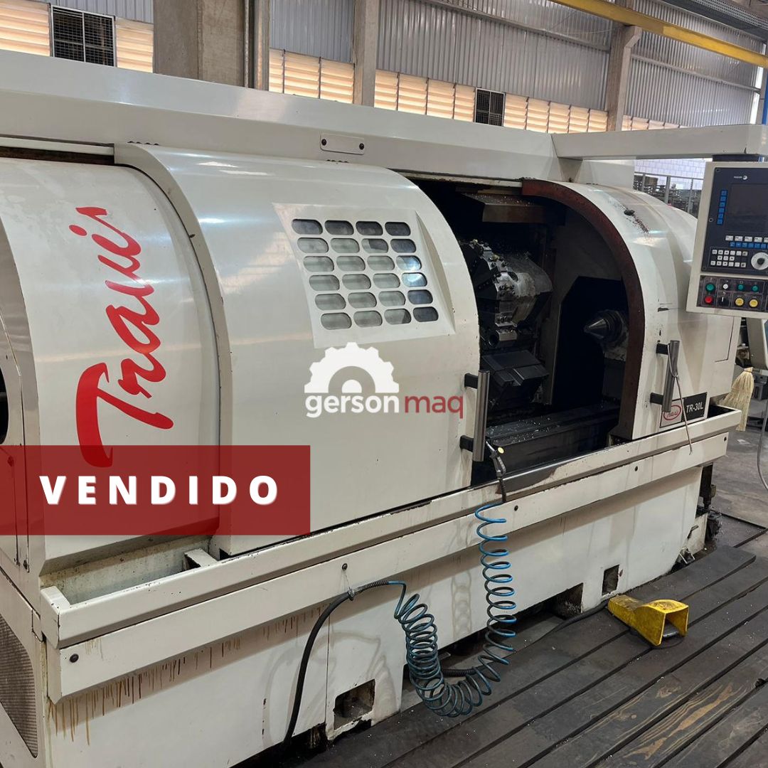 TORNO CNC TRAVIS TR30L ANO 2010 Ø560 x 1000 mm