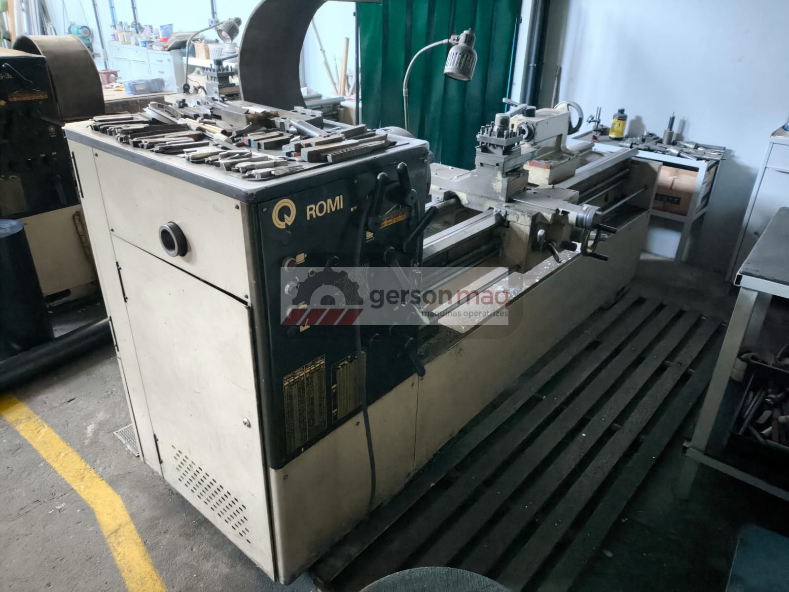 TORNO MECANICO ROMI S30A - 520 X 1500 mm
